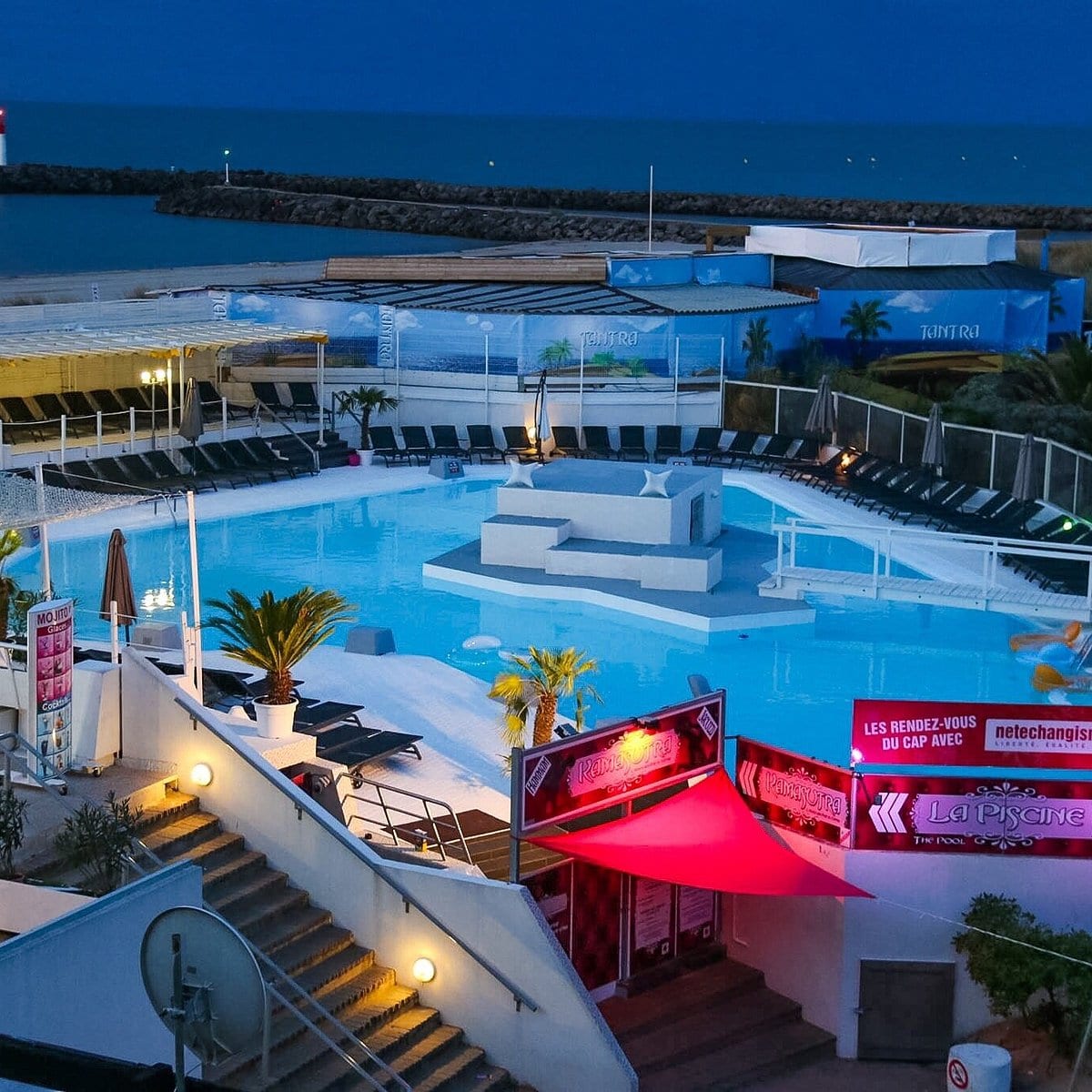 Le quartier naturiste du Cap d’Agde