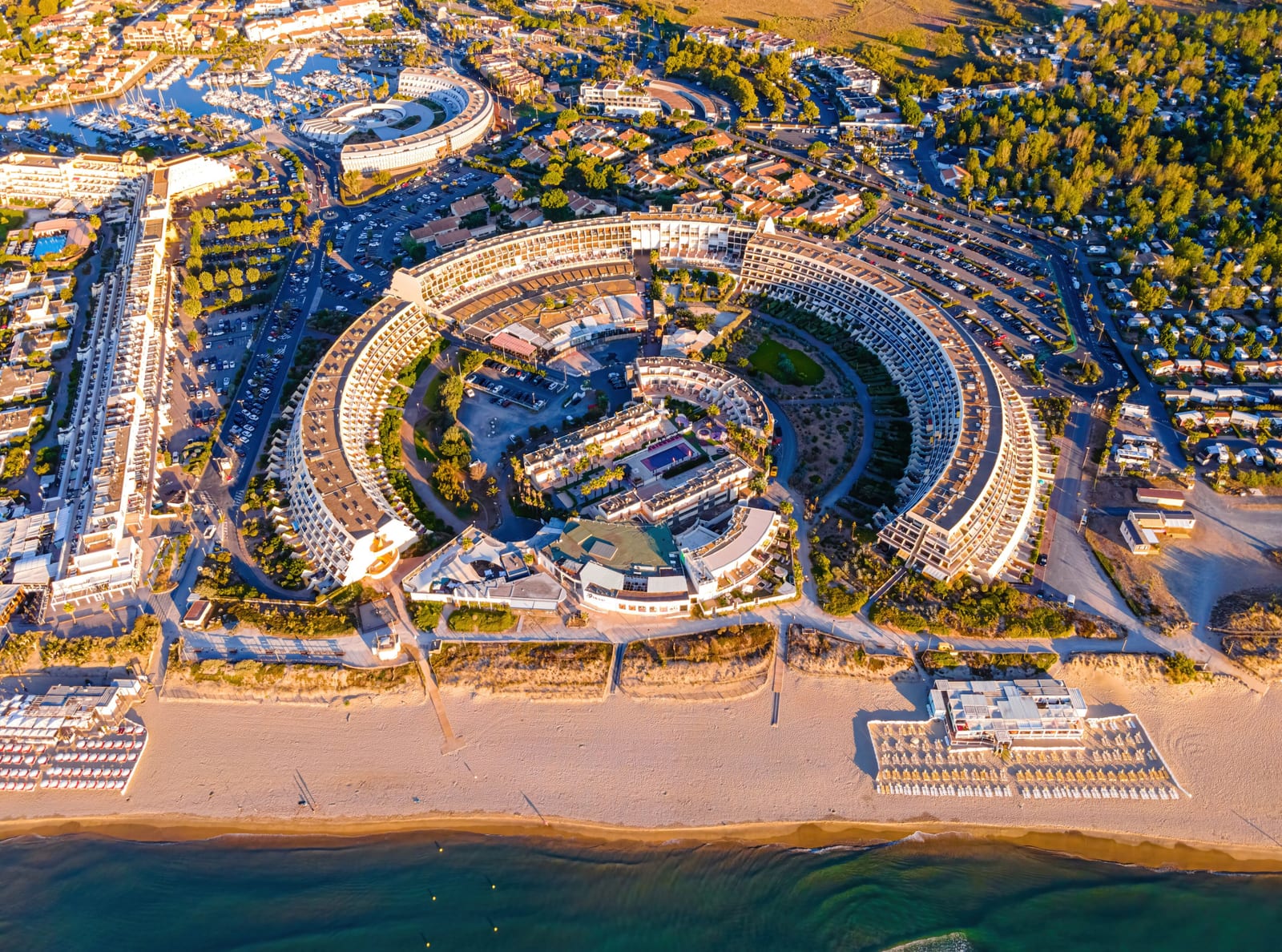 Le quartier naturiste du Cap d’Agde